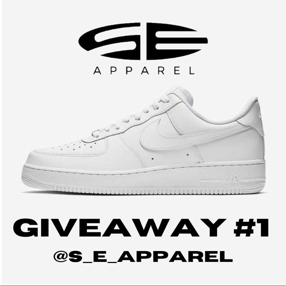 NIKE AIR FORCE 1 GIVEAWAY - Picture 1 of 3